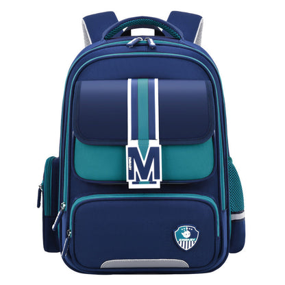 Spine-Supporting Primary School Backpack for Children