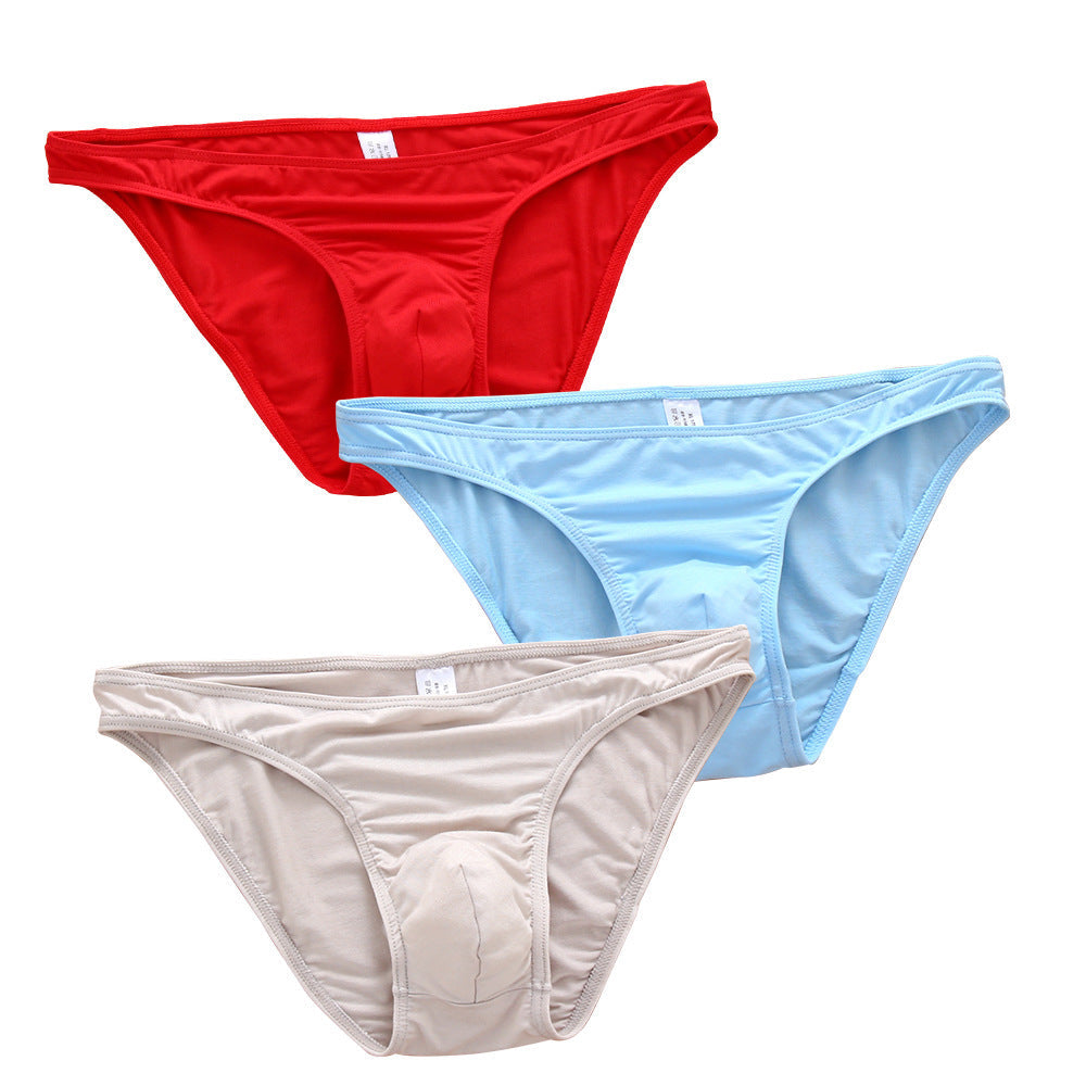 Men's Pure Cotton 3D Breathable Briefs