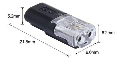 Transparent H Type Terminal Buckle