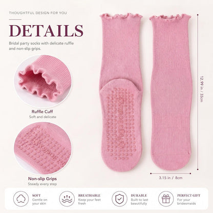 Embroidered Yoga Socks For Children