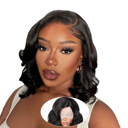 Women's Full Human Hair Wig Full Cap Wig