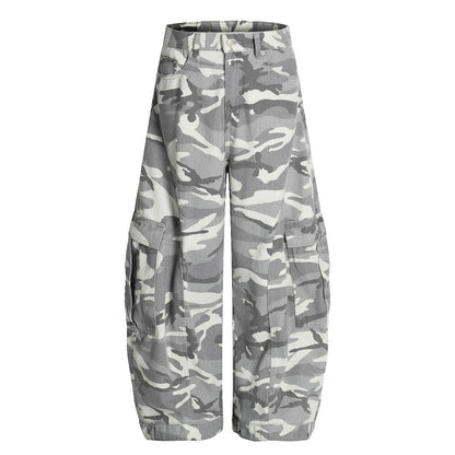 Mens And Womens Loose Straight-leg Pants