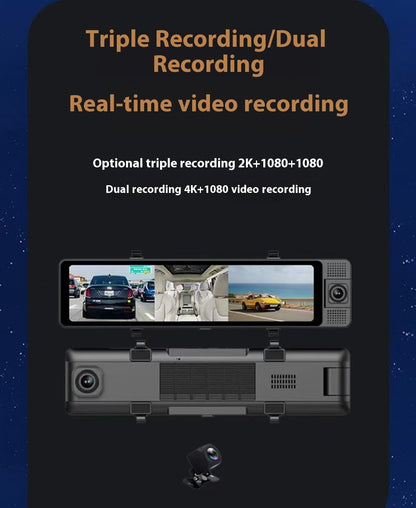 360 Degree Blind Zone Warning HD Car DVR