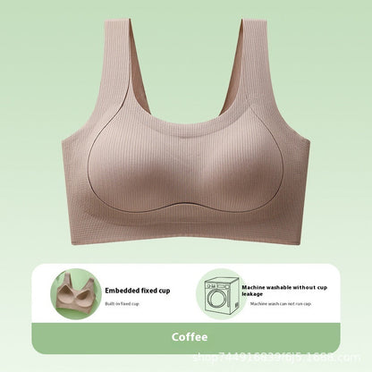 Fixed Cup Seamless Underwear For Women