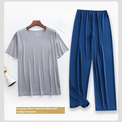 Summer Thin Homewear Suit Pajamas
