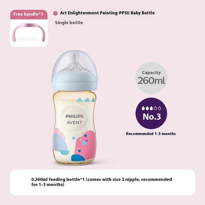 Large Diameter Feeding Bottle Baby Anti-flatulence
