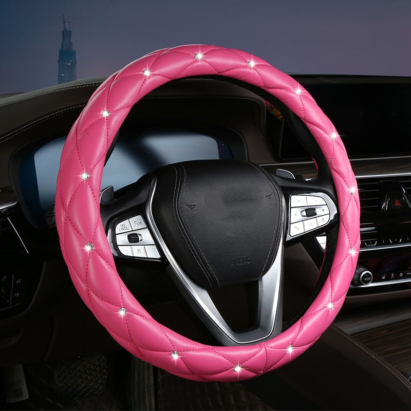 Winter Car Steering Wheel Cover