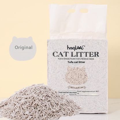 Original Tofu Cat Litter 6L Green Tea Mixed Plant