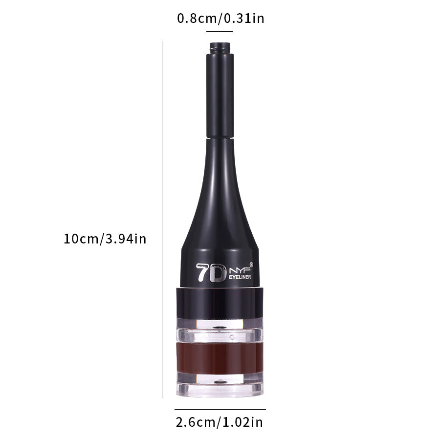 Multifunctional Waterproof Smooth Not Smudge Eyeliner Eyebrow Pencil