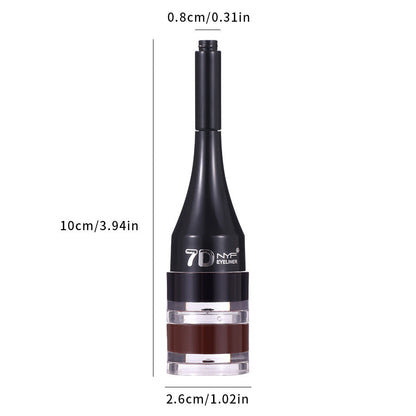 Multifunctional Waterproof Smooth Not Smudge Eyeliner Eyebrow Pencil
