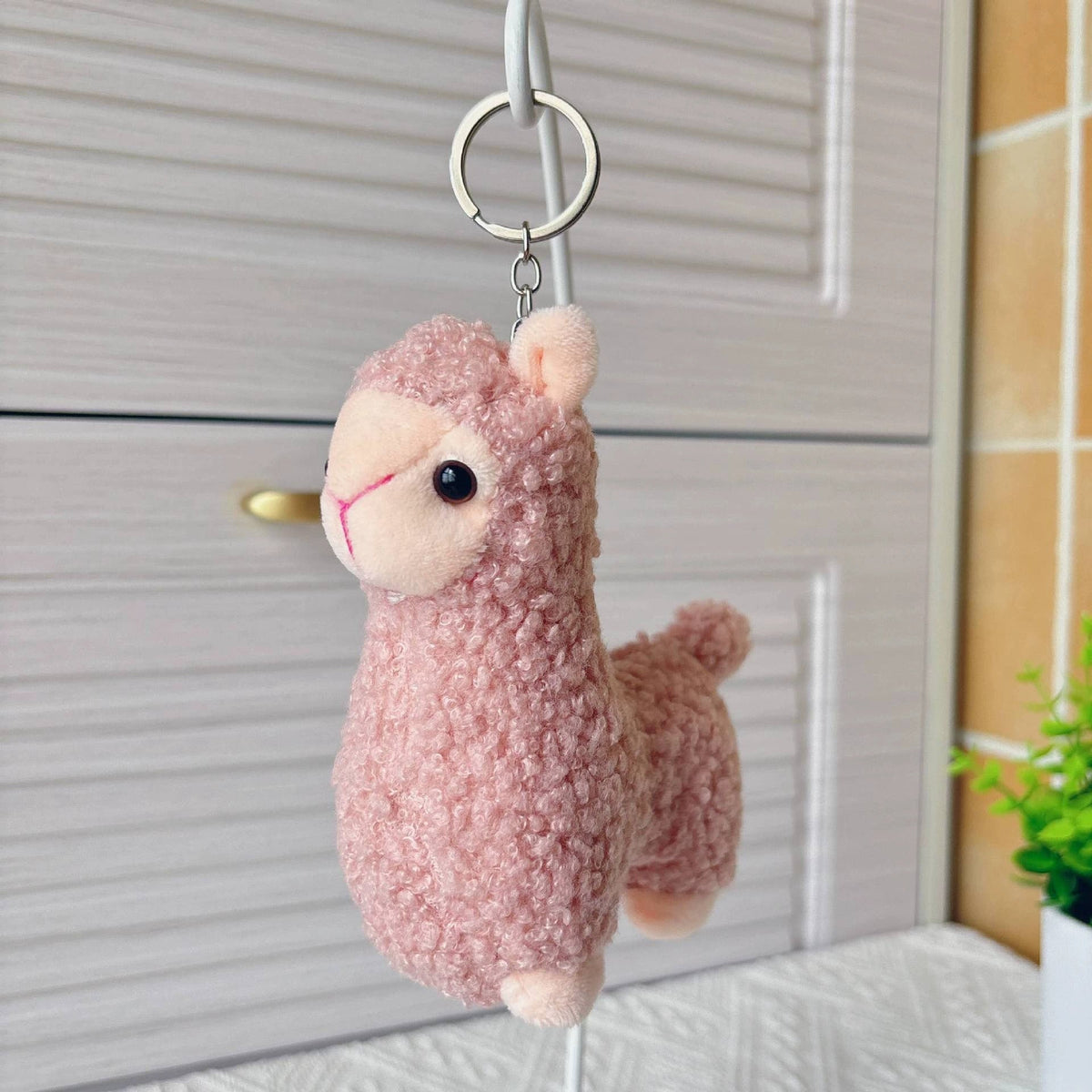 Internet-famous Cute And Adorable Alpaca Mini Pendant Plush Toy Keychain