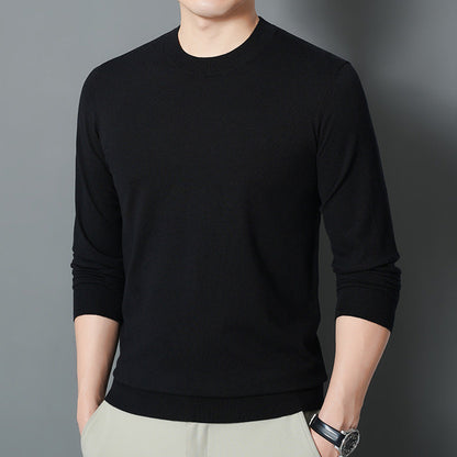 Pullover Solid-color Thermal Base Layer