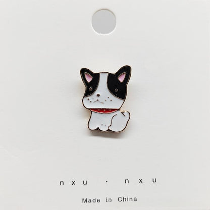 Creative And Adorable Brooches In Various Designs Featuring Animals, Flowers, And Fruits