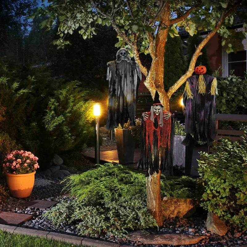 Halloween Hanging Pumpkin Witch Ghost Decorations