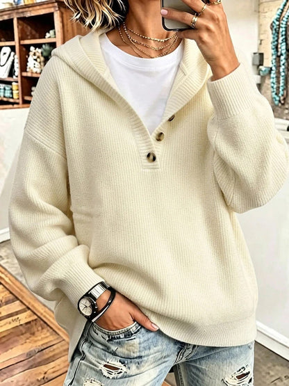 Women's Knitted New-Style Hooded Sweater