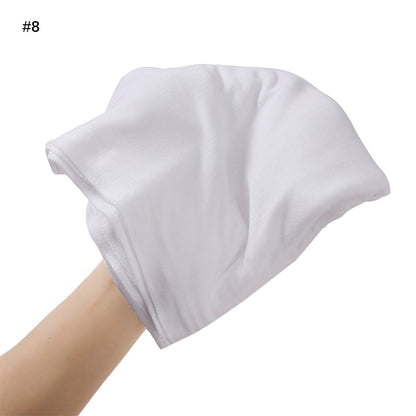 Solid-color Large-size Modal Sweatband Single-color Mercerized Cotton Turban Headscarf