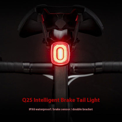 Bicycle Night Riding Taillight Intelligent Induction Stop Lamp Cycling Fixture And Fitting