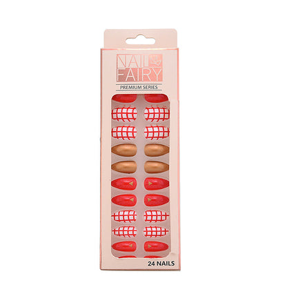 European And American Manicure Pieces Finished False Nails