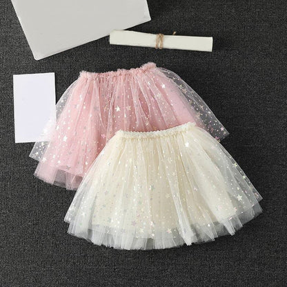 Children's sequined tutu skirt