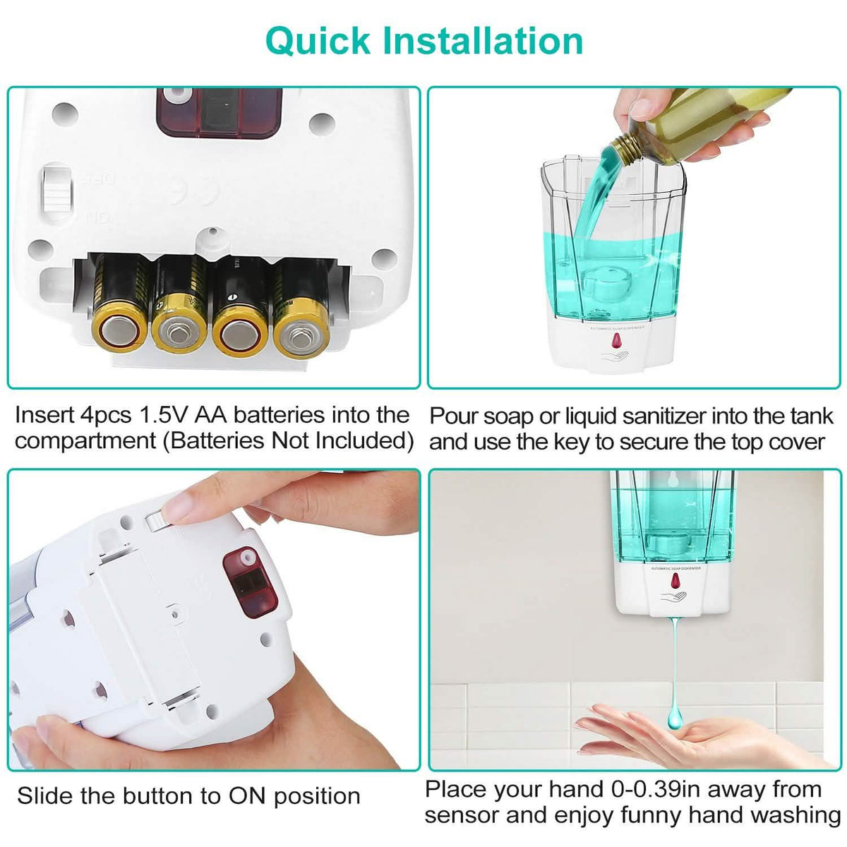 700ML Automatic Soap Dispenser