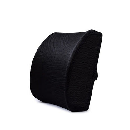 Breathable Ice Mesh Memory Foam Car Waist Cushion