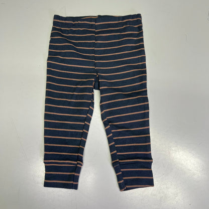 CARTERS (SET OF 3) Game Day Outfits Baby Boy's Sz 3M Brown/White/Navy 1S99120