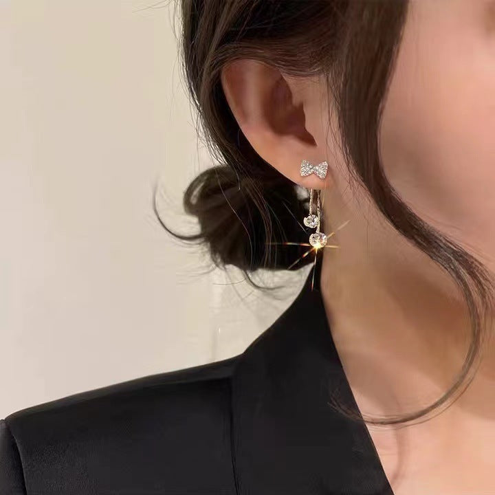 Bow Tassel Fashion Earrings