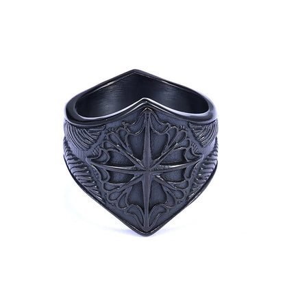 Retro Personalized Beijing-style Ring That Wont Rust