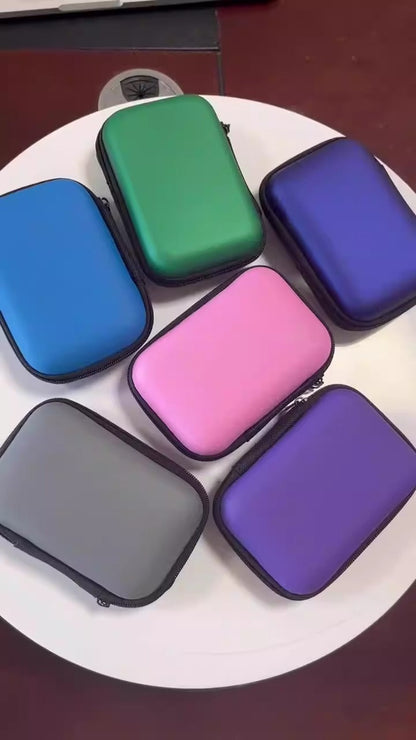 Bluetooth earphone bag, mobile hard drive bag, data cable storage box, earphone packaging box