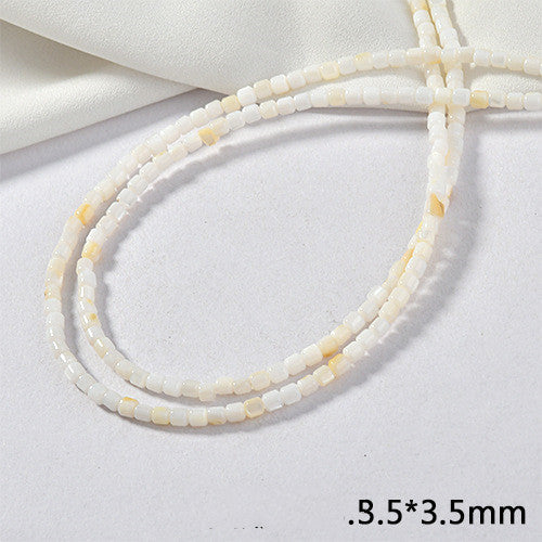 Natural Heishi Beads Small Shell Beads Dyed Shell