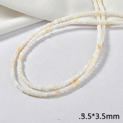 Natural Heishi Beads Small Shell Beads Dyed Shell