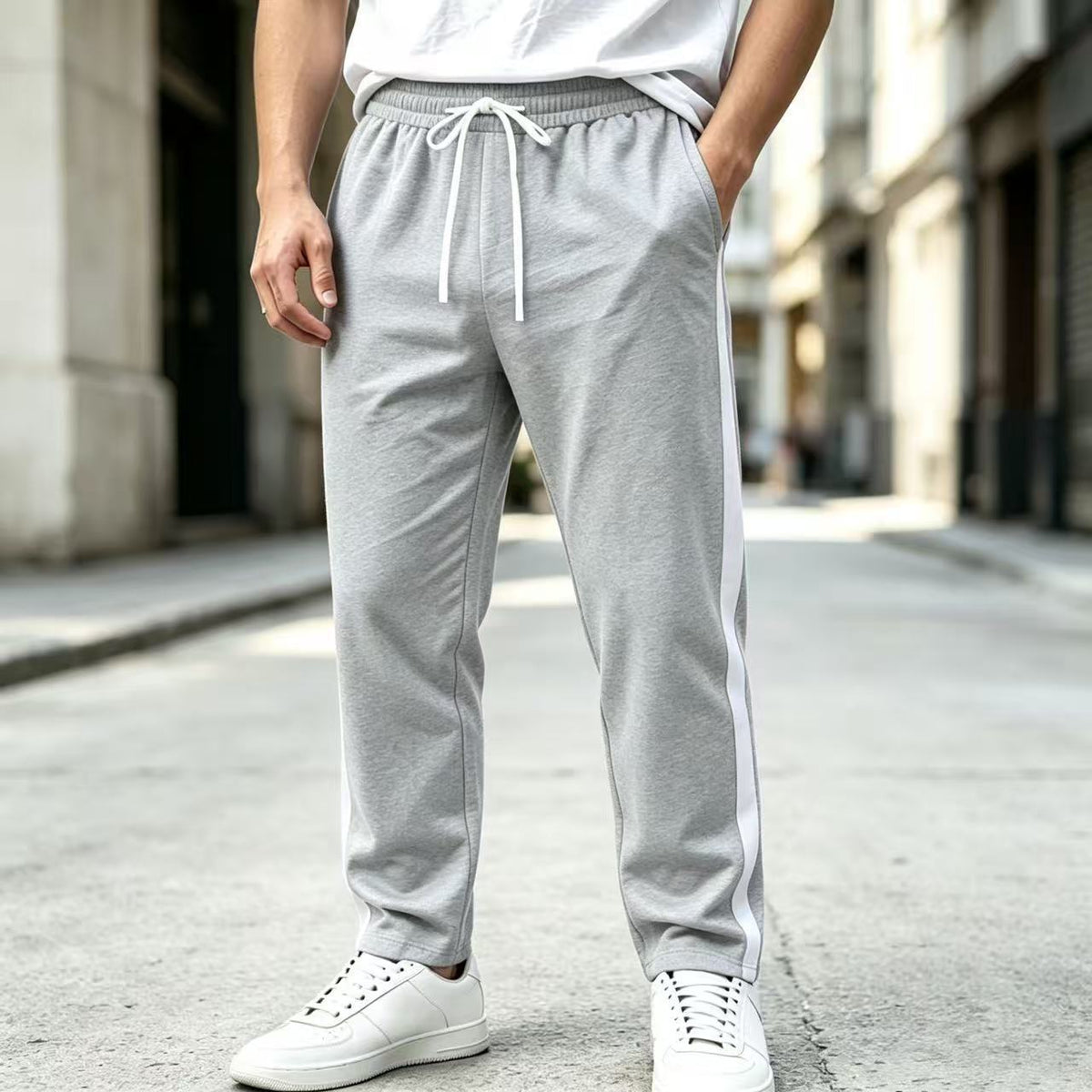 Men's Casual Multi-color Drawstring Sweatpants