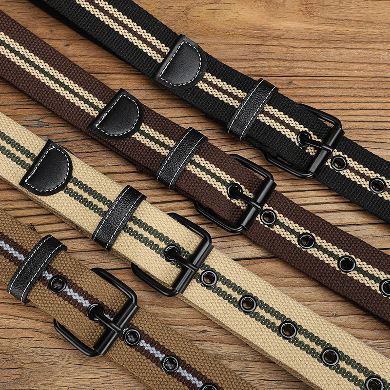 Unisex Thickened Canvas Belt