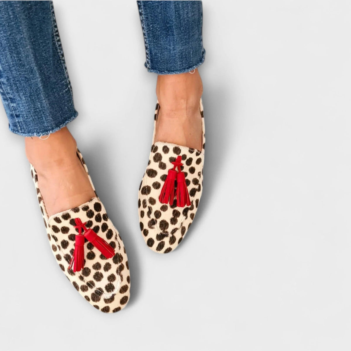 Casual Flat Leopard Print Pumps Women