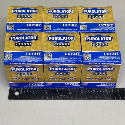 PUROLATOR (6 PACK) Maximum Protection Oil Filter 20000 Miles LX7317