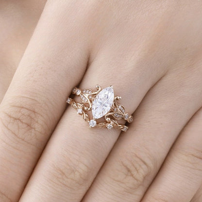 Gold-plated Zircon Ringelegant High-end Crown-style Ring