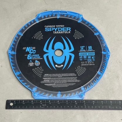SPYDER Tarantula Combo Wood Circular Saw Blade 60-Tooth, 12" Black 13022