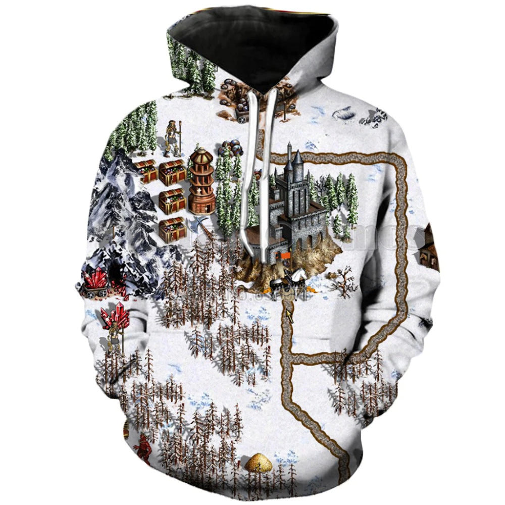 Men's Fashionable Casual Hoodie Sweatshirt
