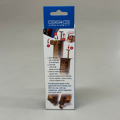 G & G ARMANMENT BB Speed Loader Transparent G-08-099