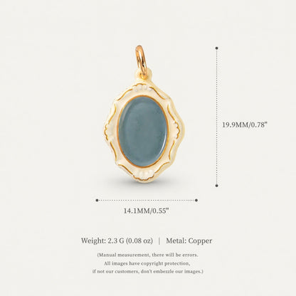 Vacuum 18K Gold Pendant Necklace