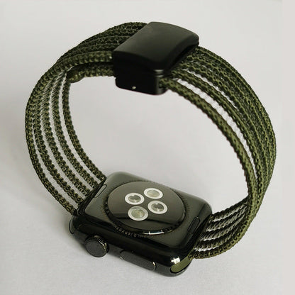 Nylon Magnetic Watch Strap Compatible With Select Smartwatches