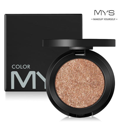 MYS Face Makeup Powder Palette: 6 Shades, Waterproof