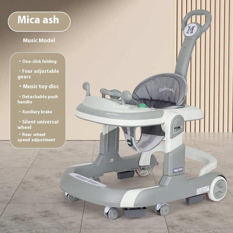 Baby Walker Lightweight Folding Multifunctional Anti-rollover