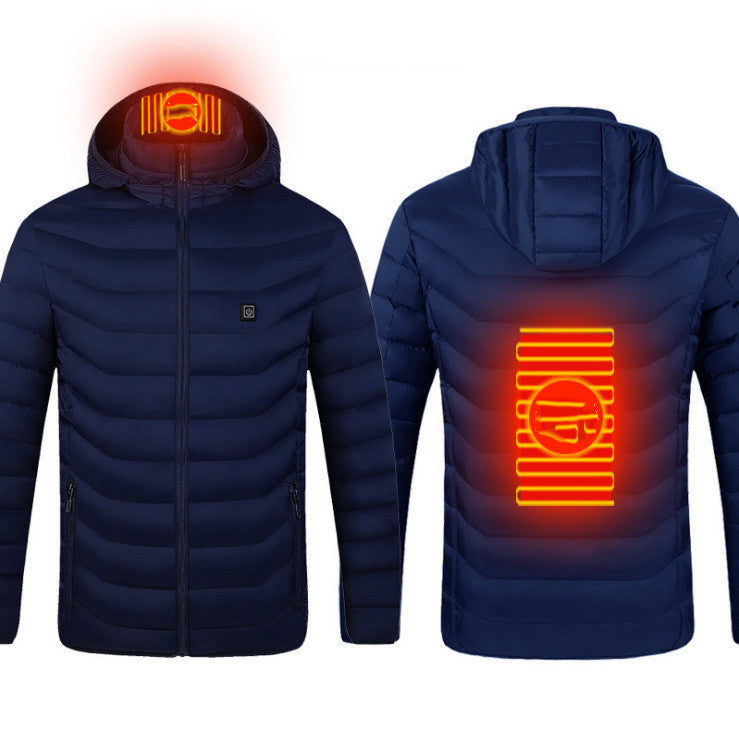 USB Heated Jacket Thermal Vest for Men Winter