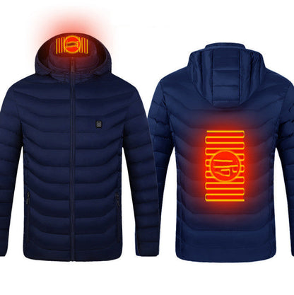 USB Heated Jacket Thermal Vest for Men Winter