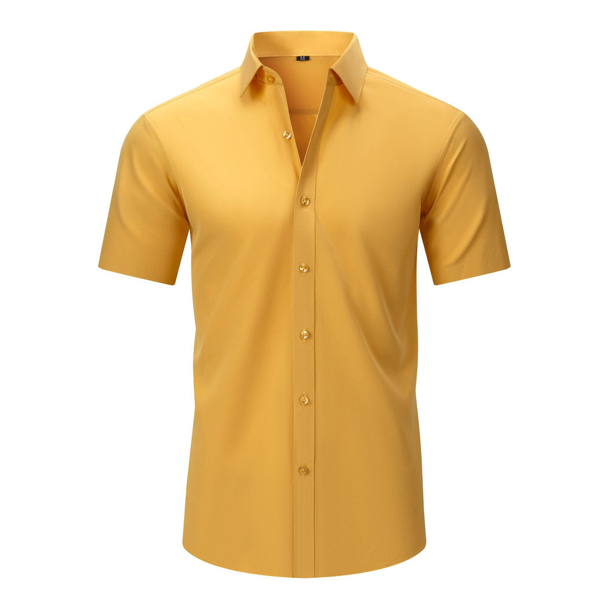 Lightweight Stretchy Wrinkle-resistant Long-sleeve Shirt For Men That Requires No Ironing