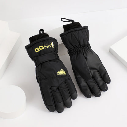 Winter Waterproof Warm Skiing Cold-proof Gloves