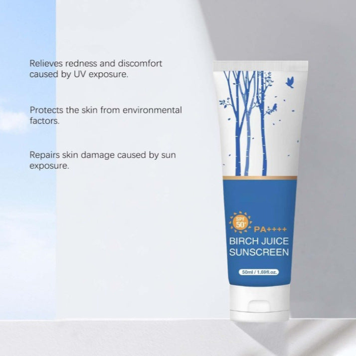 Facial Care Birch Sap Sunscreen