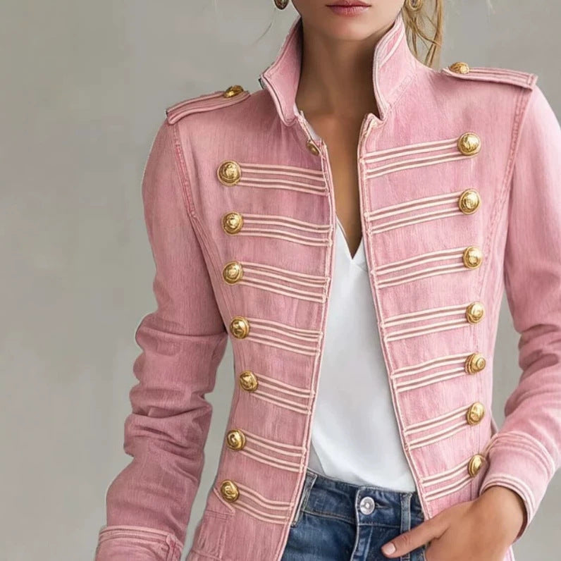 Vintage Casual Short Denim Jacket For Women