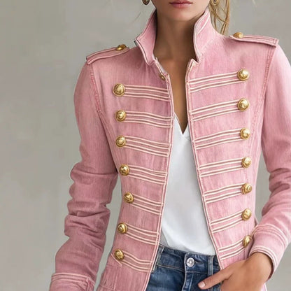 Vintage Casual Short Denim Jacket For Women